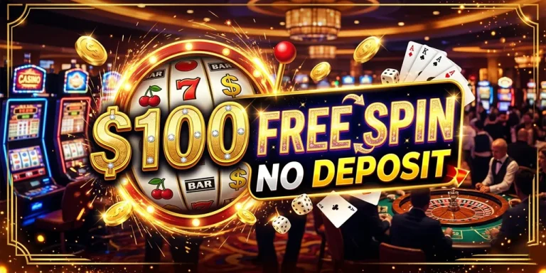 $100 Free Spin No Deposit