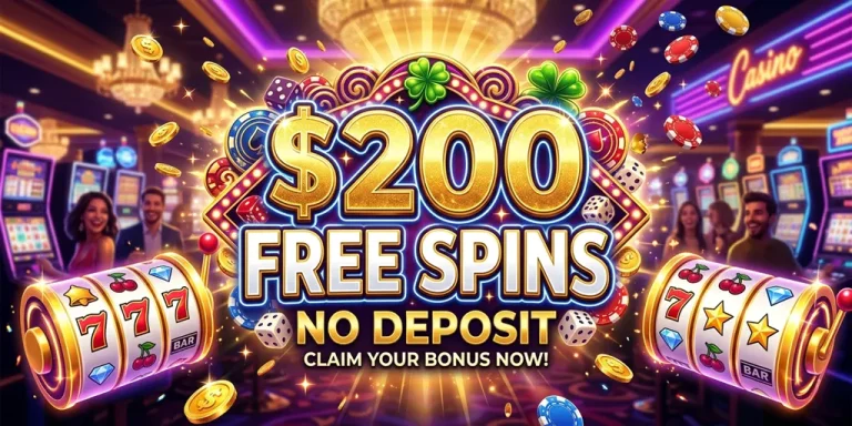 $200 Free Spin No Deposit
