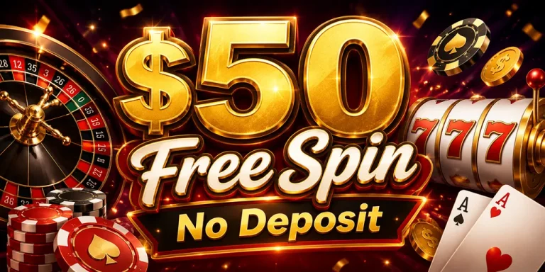 $50 Free Spin No Deposit