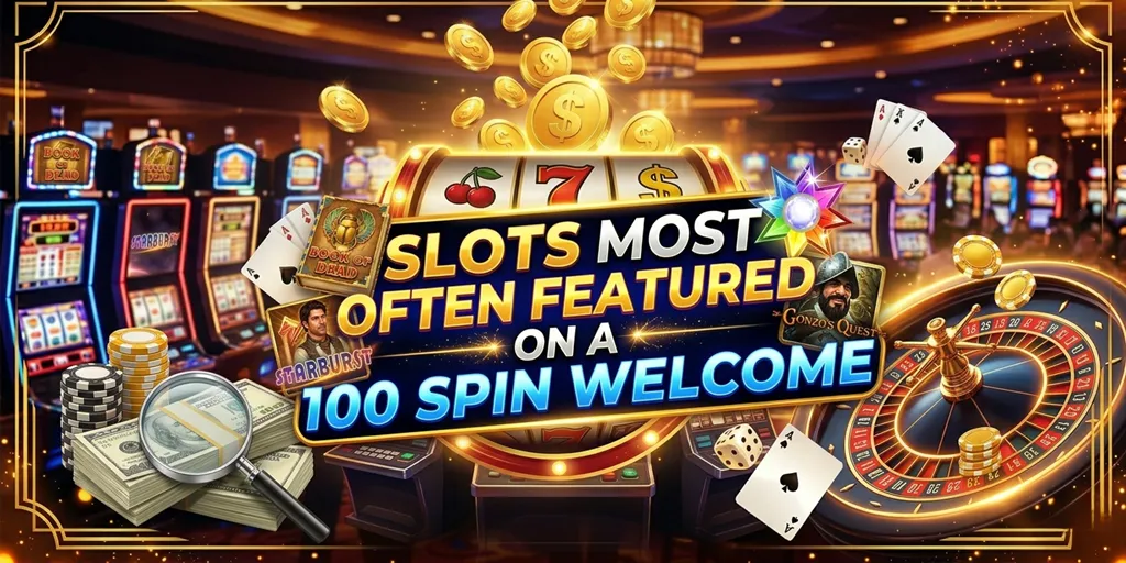 Slots Most Often Featured On A 100 Spin Welcome
