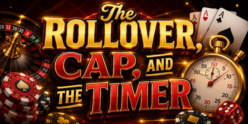 The Rollover, Cap, And The Timer :$25 Free Spin No Deposit