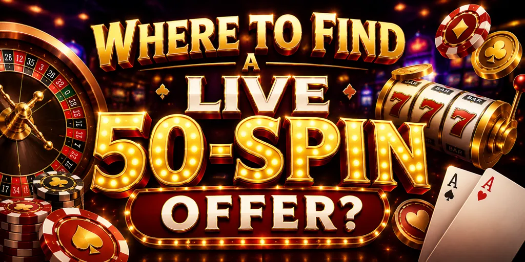Where To Find A Live 50-Spin Offer