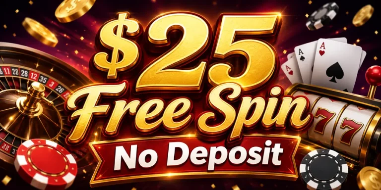 $25 Free Spin No Deposit