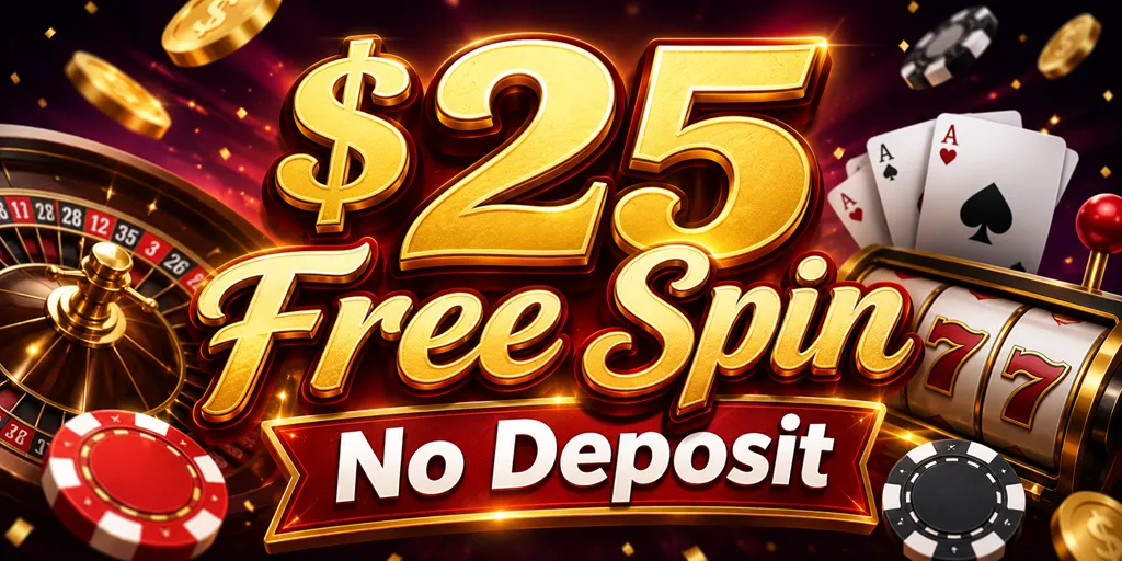 $25 Free Spin No Deposit