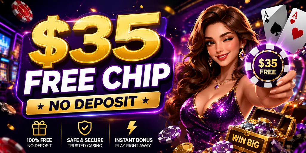 $35 Free Chip No Deposit