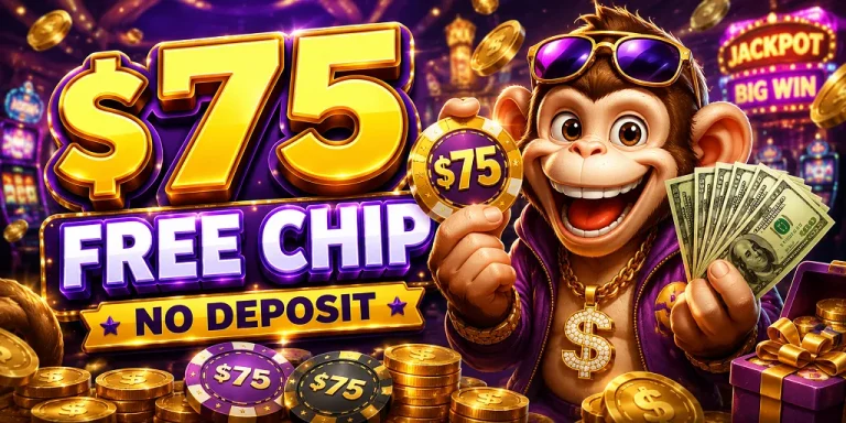 $75 Free Chip No Deposit