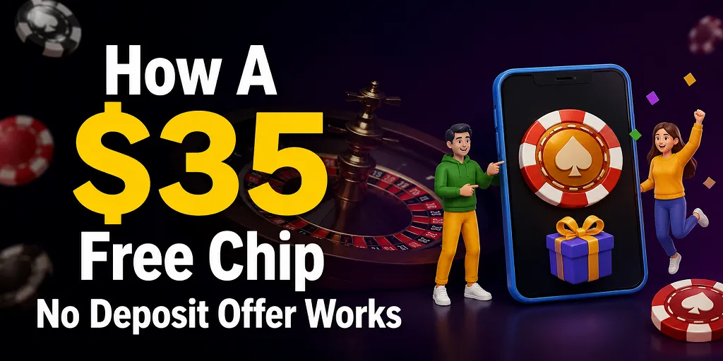 How A $35 Free Chip No Deposit Offer Works