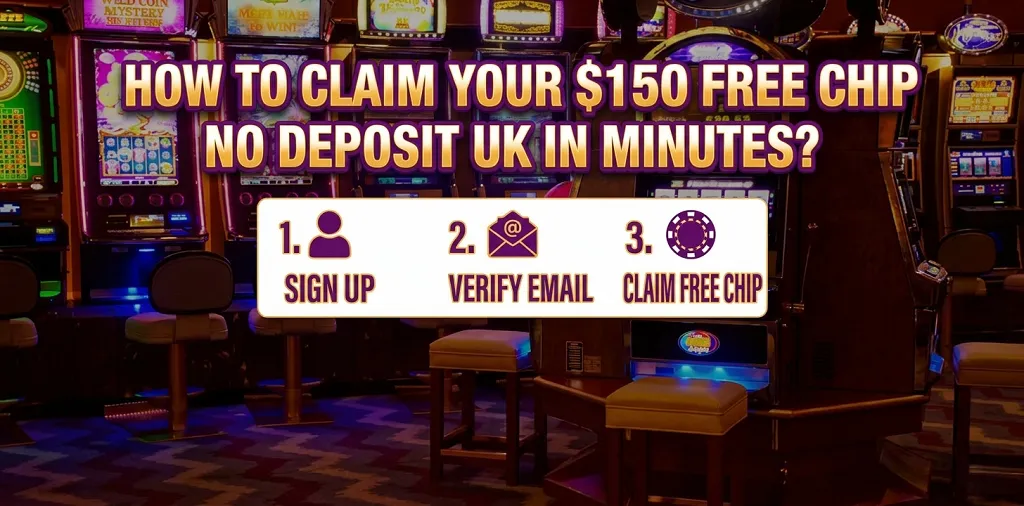 How To Claim Your $150 Free Chip No Deposit UK In Minutes