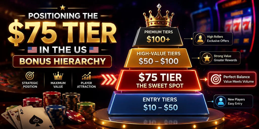 Positioning The $75 Tier In The US Bonus Hierarchy