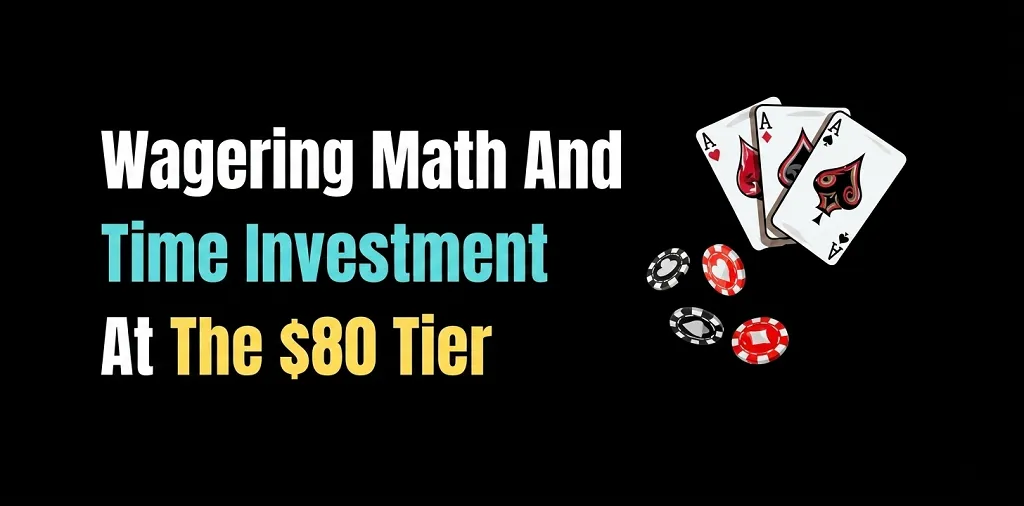 Wagering Math And Time Investment At The $80 Tier