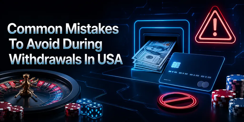 Common Mistakes To Avoid During Withdrawals In USA