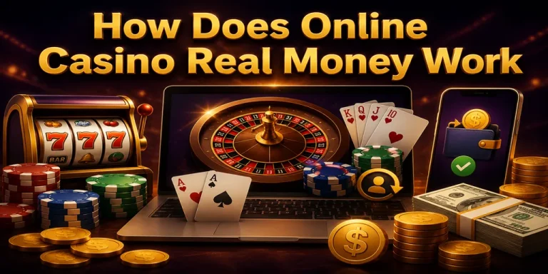 How Does Online Casino Real Money Work