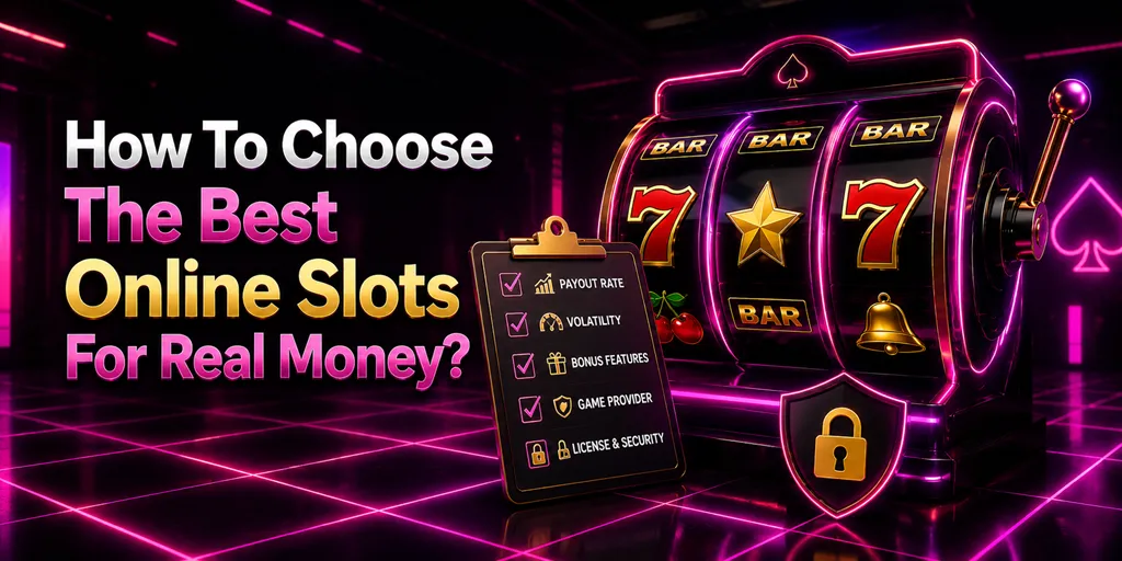 How To Choose The Best Online Slots For Real Money
