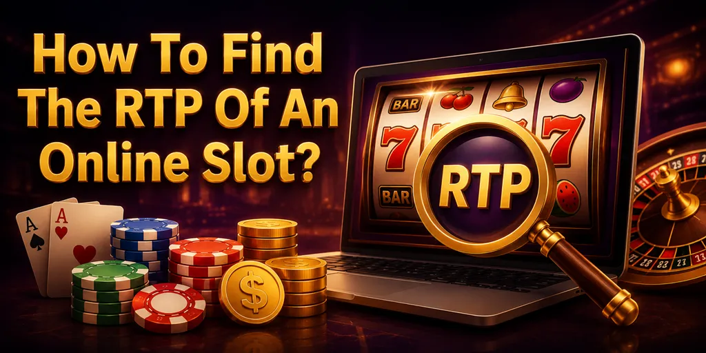 How To Find The RTP Of An Online Slot