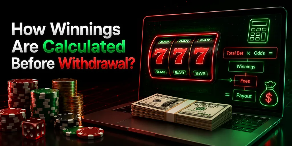 How Winnings Are Calculated Before Withdrawal?