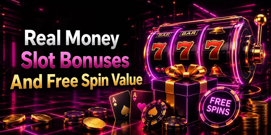 Real Money Slot Bonuses And Free Spin Value