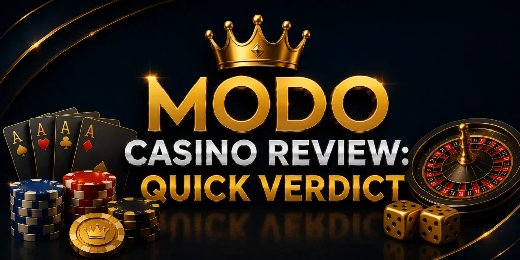 Modo Casino Review: Quick Verdict