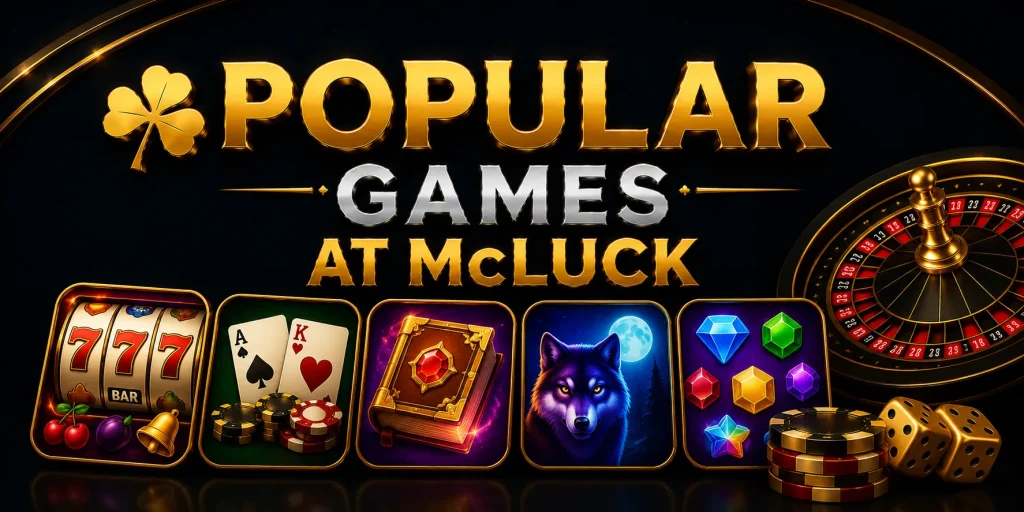 Popular Games At McLuck