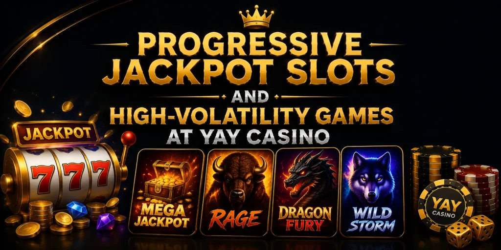 Progressive Jackpot Slots And High-Volatility Games At Yay Casino
