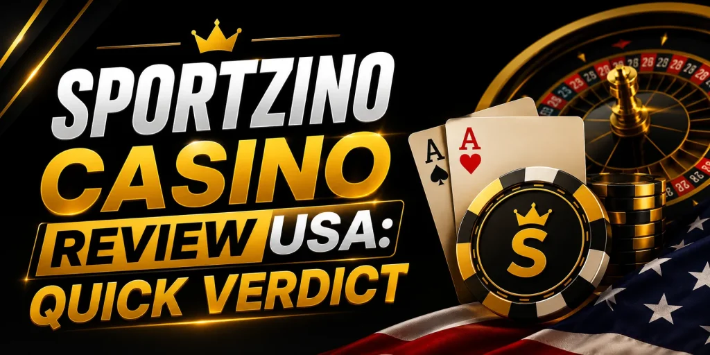Sportzino Casino Review USA: Quick Verdict