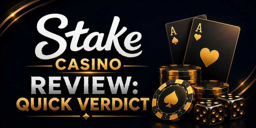 Stake Casino Review: Quick Verdict