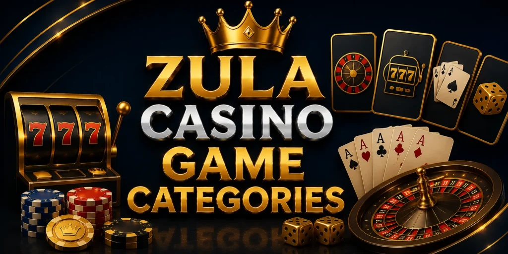 Zula Casino Game Categories